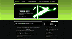 Desktop Screenshot of frisbeer.org